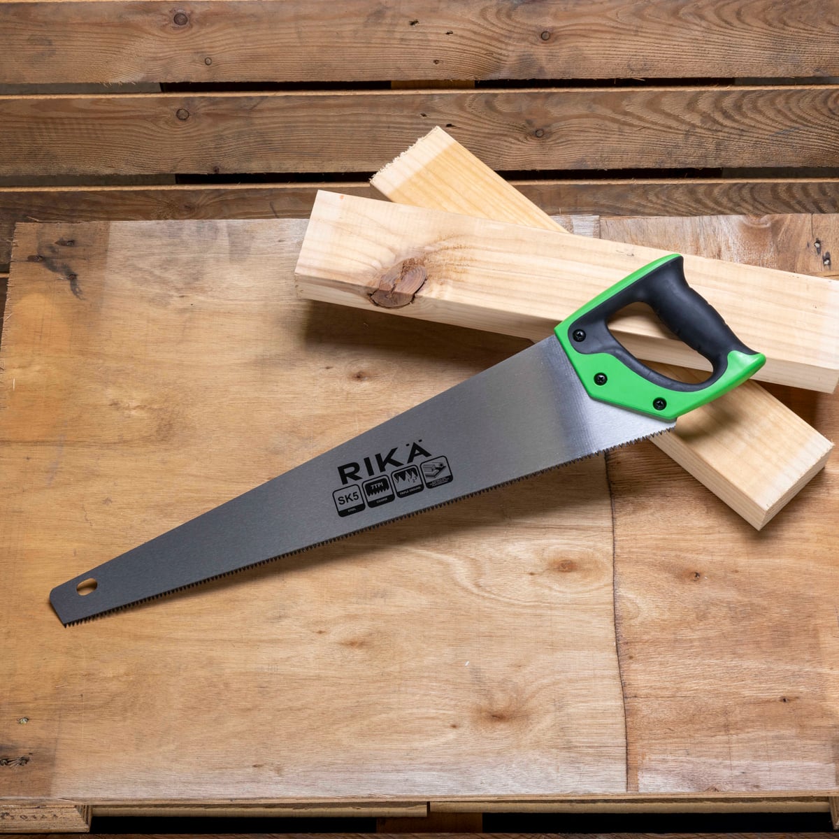 Rikä 7 TPI Rough Cut Hand Saw | 22 Inch (550mm)